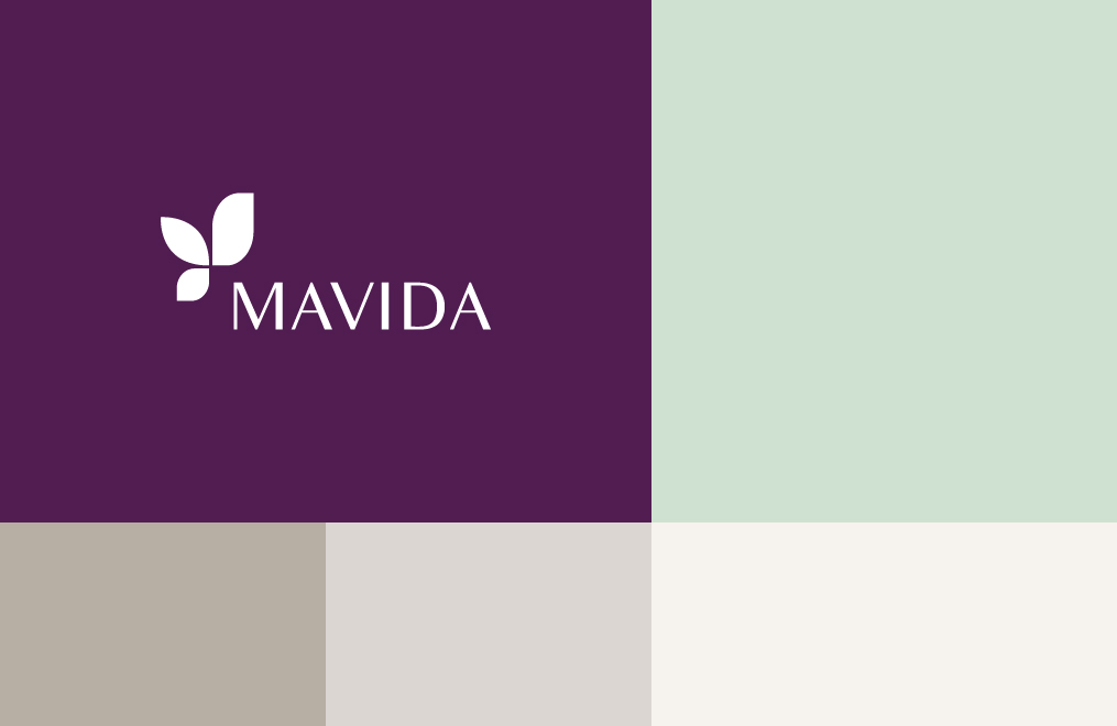 Mavida Logo with colors